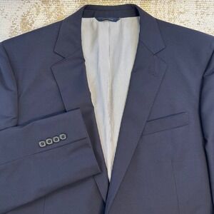 BROOKS BROTHERS Men's Navy Blue Explorer Madison Fit Sport Coat Blazer | 44R